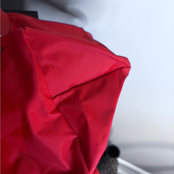 Longchamp Pliage tote Red, Polyamide Authentic - Picture 9 of 13